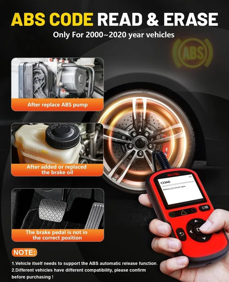 Диагностический сканер Autel OBD2 Scanner AutoLink AL549 Car Check Engine Code e
