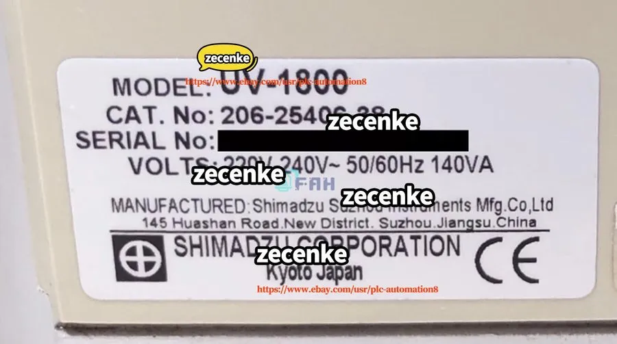 Спектрофотометр 1pc UV-1800 ultraviolet-visible spectrophotometer