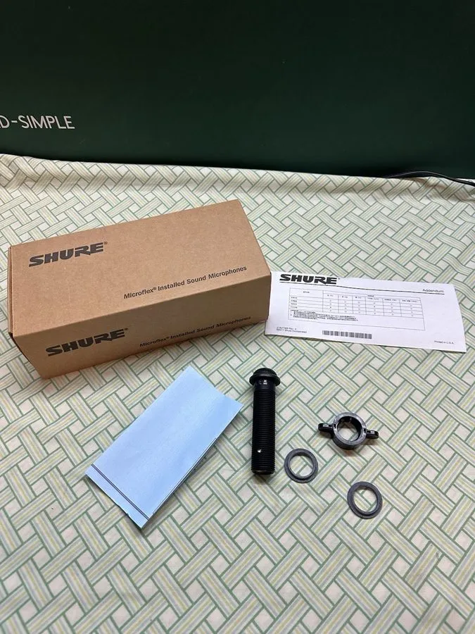 Микрофон Shure MX395 Microflex Low Profile Boundary Microphone MX395B/O Black
