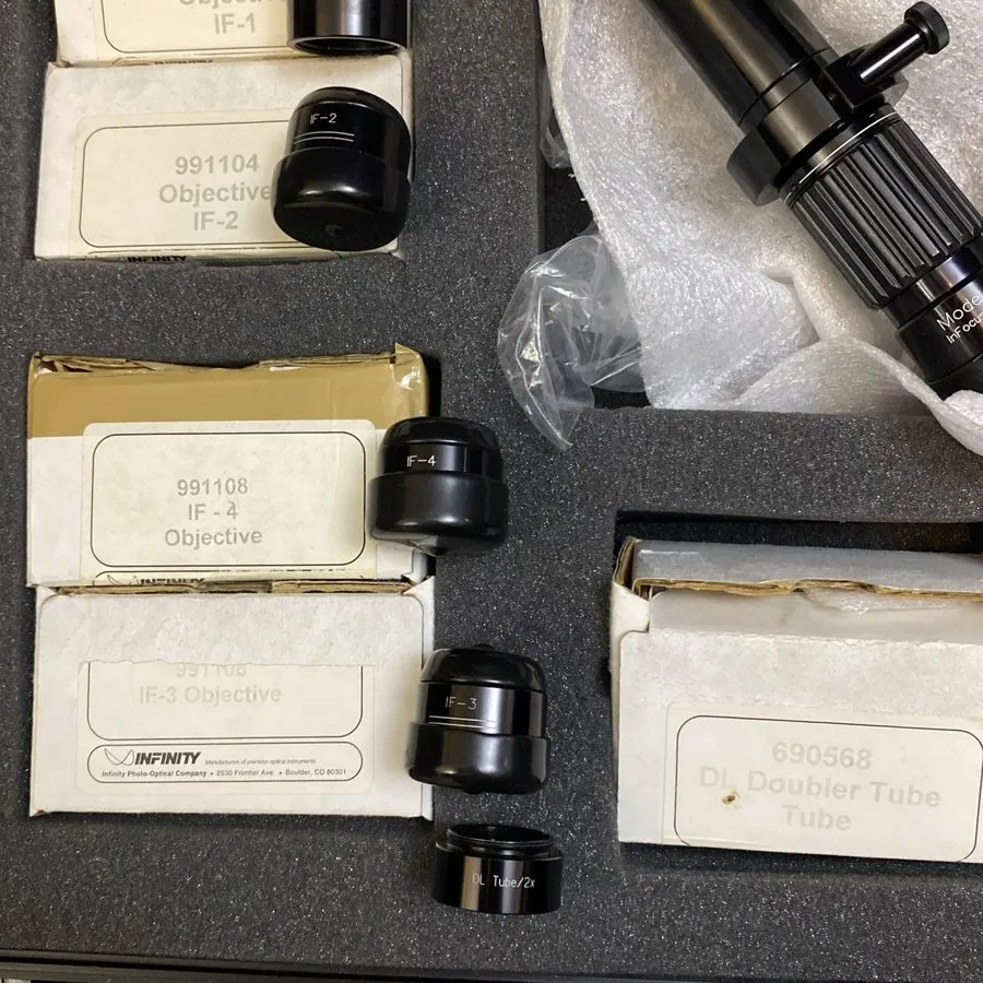 Микроскоп Infinity KC VideoMax Long Distance Microscope 2 Bodies IF-1-2-3-4 AUX  — фото лота 2