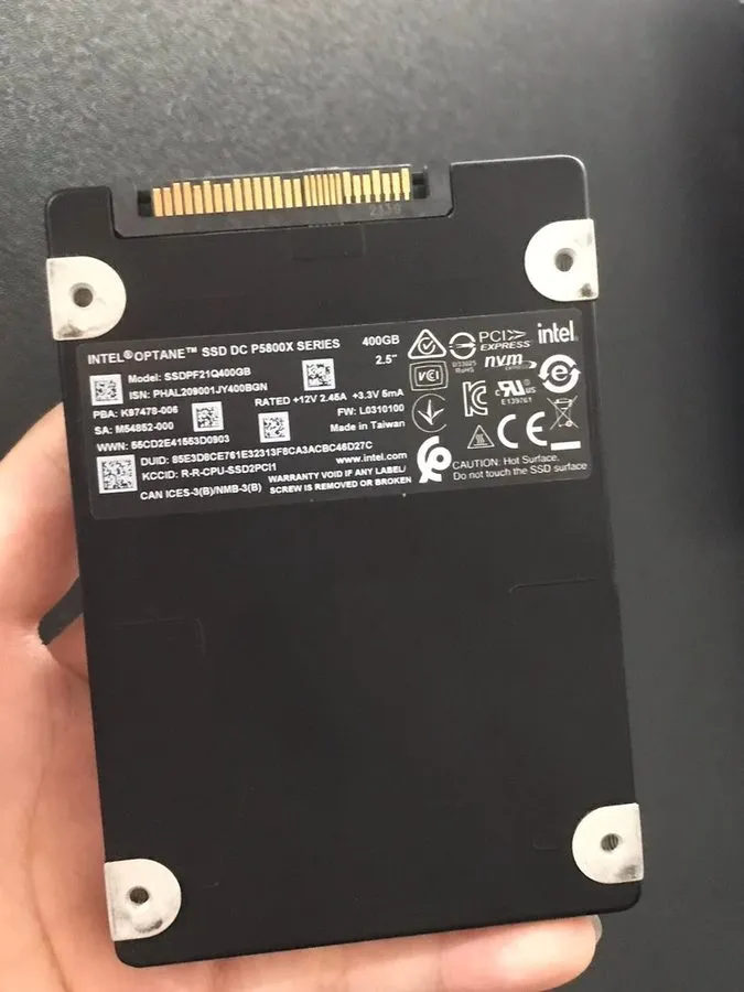 SSD-накопитель Intel Optane SSD DC P5800x 1.6TB U.2 2.5''NVME PCIe SSDPF21Q016TB