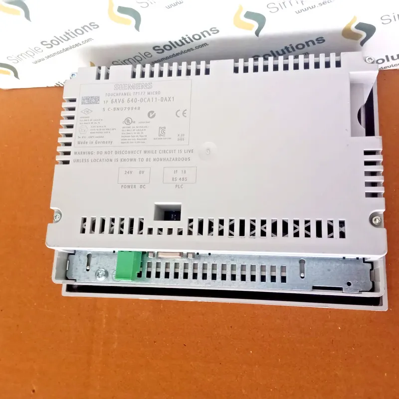 Панель оператора HMI Touch Panel TP177 6AV6640-0CA11-0AX1 Operator Screen Glass