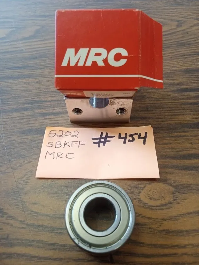 Подшипник MRC (SKF) 5202SBKFF DOUBLE ROW ANGULAR CONTACT BEARING 15x35mmx.6250"W — фото лота 1