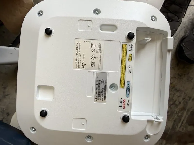 Точка доступа Wi-Fi Cisco AIR-CAP2702I-B-K9 Dual Band Wireless Access Point PoE  — фото лота 3
