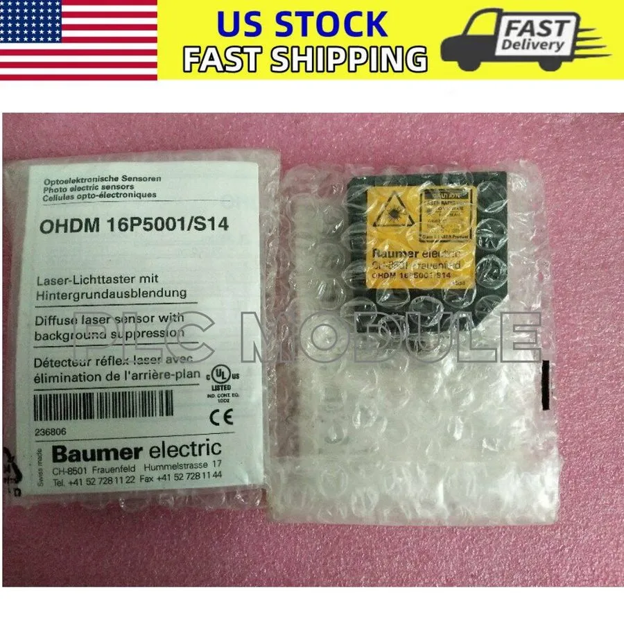 Фотоэлектрический датчик Baumer FHDM 16P5001/S14 Photoelectric Diffuse Sensor 10