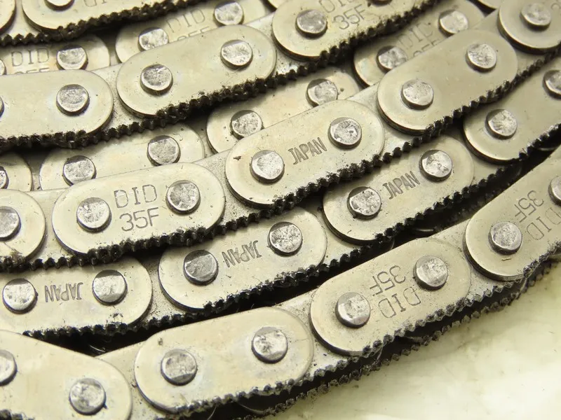 Конвейер Daido Kogyo DID35F Sharp Top Conveyor Roller Chain Serrated 150 Ft Roll