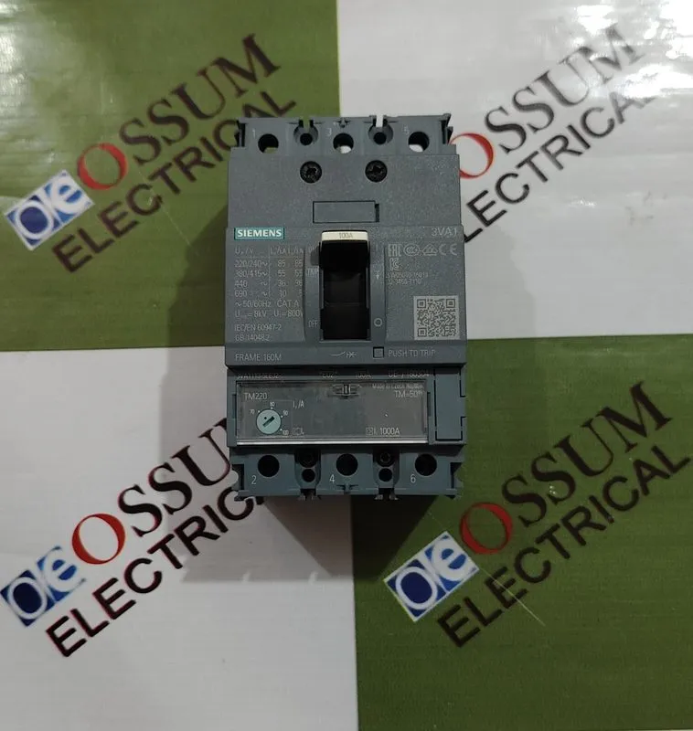 Автоматический выключатель SIEMENS 3VA1110-5EE32-0AA0 CIRCUIT BREAKER 100A 440VA — фото лота 3