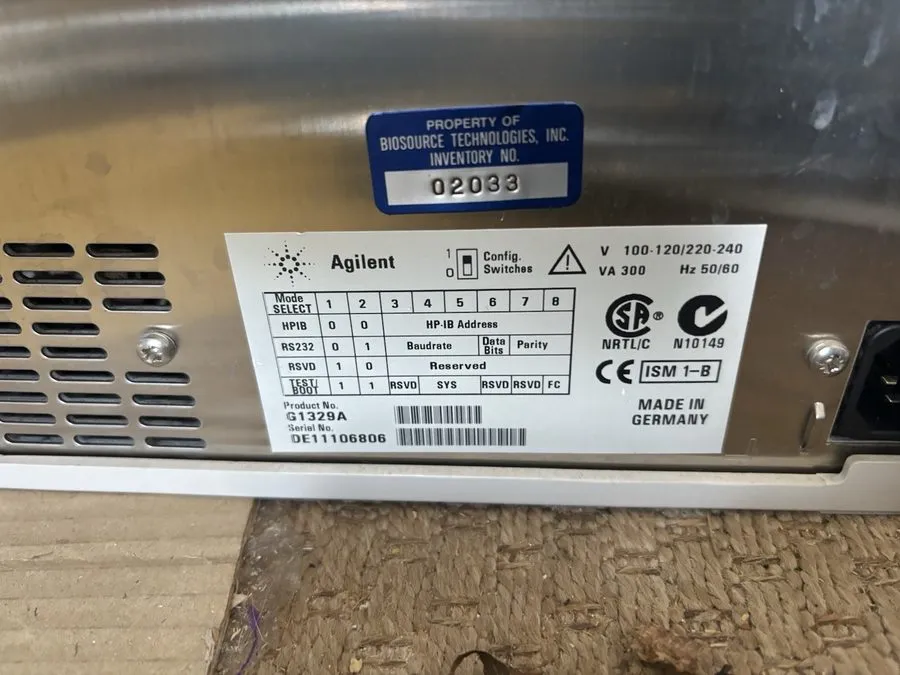 Хроматограф Agilent HPLC 1100 + 1200 System G1329A G1315B G1362A G1314A G1316A