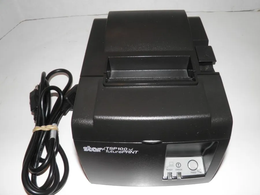 Принтер этикеток STAR TSP100 ECO 143IIU Thermal Ticket Receipt POS Printer USB W — фото лота 1