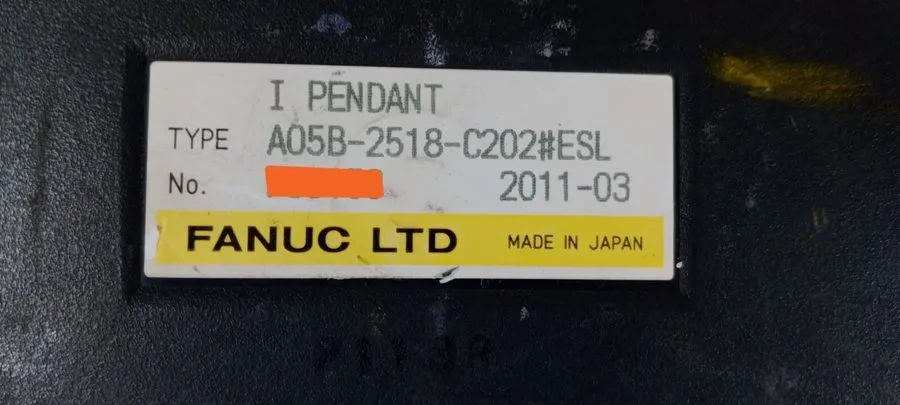 Робот Fanuc Teach Pendant A05B-2518-C202