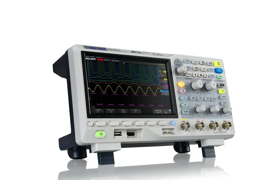 Осциллограф SIGLENT SDS1204X-E 4-CH 200MHz 1 GSa/s 14MB Super Phosphor Oscillosc
