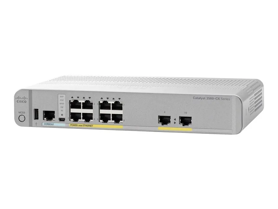 Коммутатор Cisco WS-C3560CX-8PT-S Switch