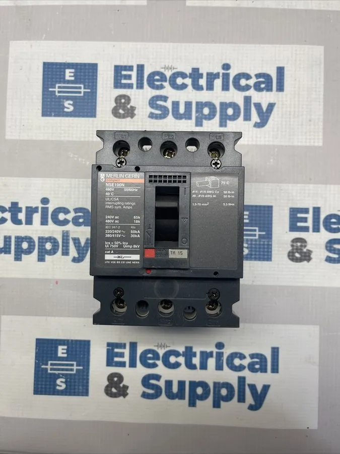 Автоматический выключатель MERLIN GERIN NENL34050 CIRCUIT BREAKER 50 A 3P 480V N