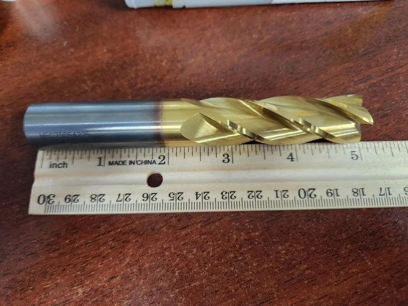 Режущий инструмент Kennametal HEC750S4225 KC610M Carbide Square End Mill 3/4" x  — фото лота 2