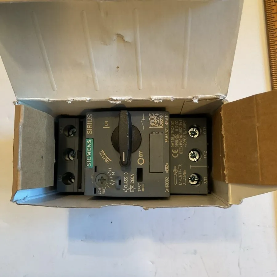 Автоматический выключатель Siemens Circuit Breaker 3RV2021-4BA10 Motor Protectio