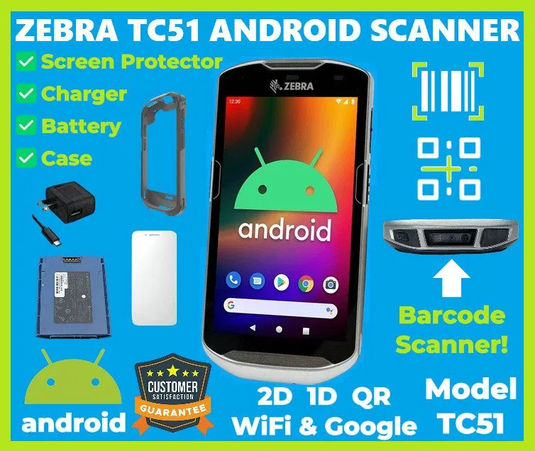 Терминал сбора данных Zebra TC22 Wireless Inventory Handheld, Android 14, 2D/1D/