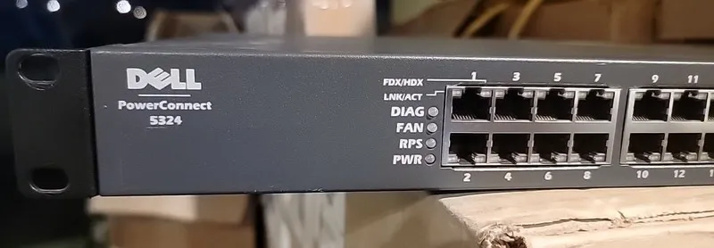 Коммутатор Dell Powerconnect 5324 24-Port External Gigabit Ethernet Network Swit