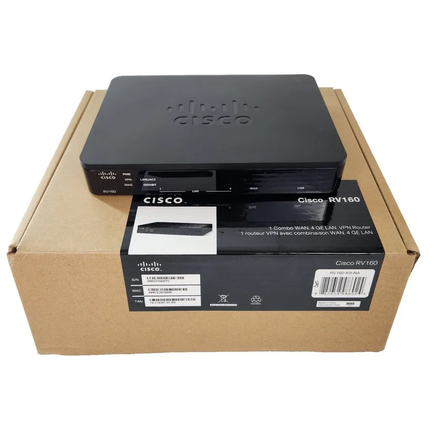 Маршрутизатор Cisco Systems Model RV160 VPN Router — фото лота 1