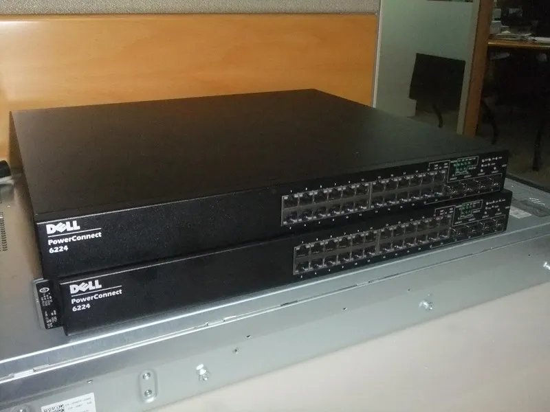 Коммутатор Dell PowerConnect 6224 24-Port Gigabit Managed Switch Rackmount