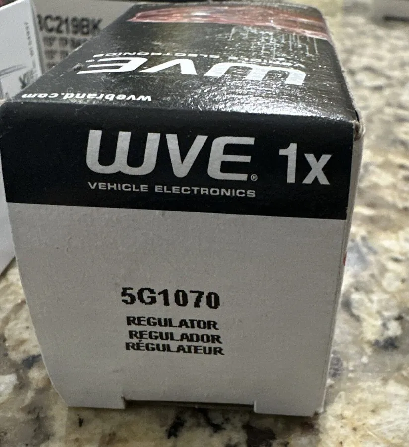 Трубопроводная арматура Fuel Injection Pressure Regulator WVE 5G1070