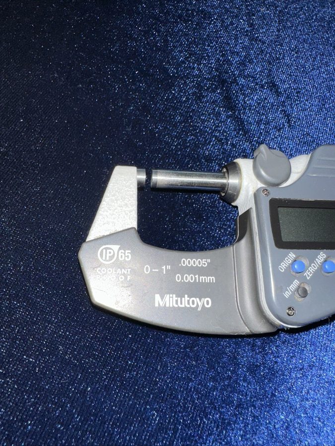 Микрометр Mitutoyo 293-344 0-1" Digimatic Micrometer Coolant Proof IP65 Made In 