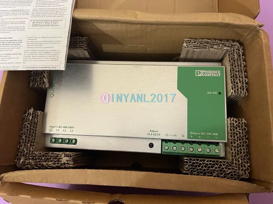 Блок питания PHOENIX CONTACT QUINT-PS-3X400-500AC/24DC/40 Power Supply 2938646