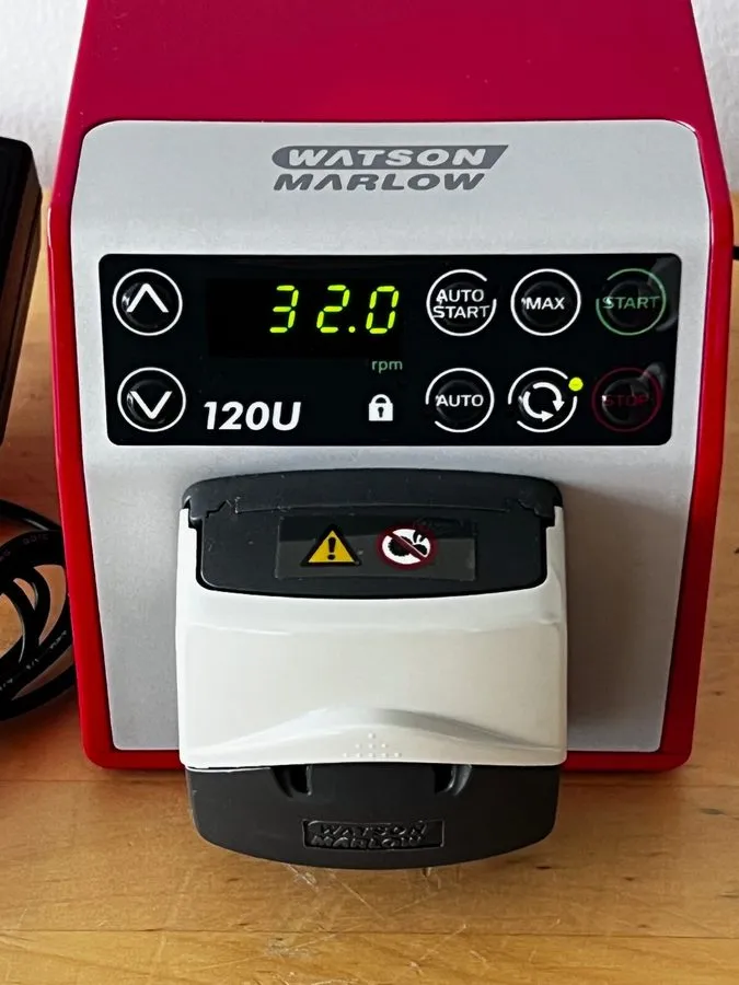Насос Watson-Marlow 2021, 120 U/DV Peristaltic Pump, Flow 0.02-170mL/min — фото лота 2