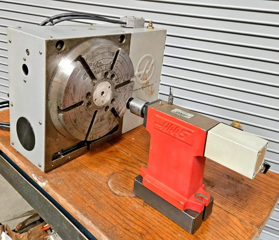 Поворотный стол Haas 10" CNC Index Axis HRT-310 Rotary Table 10" 3 Jaw Chuck Ser
