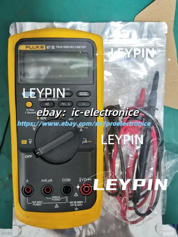 Тестер Fluke 87 III True RMS Digital Multi-Meter with Leads fluke87iii 87-3
