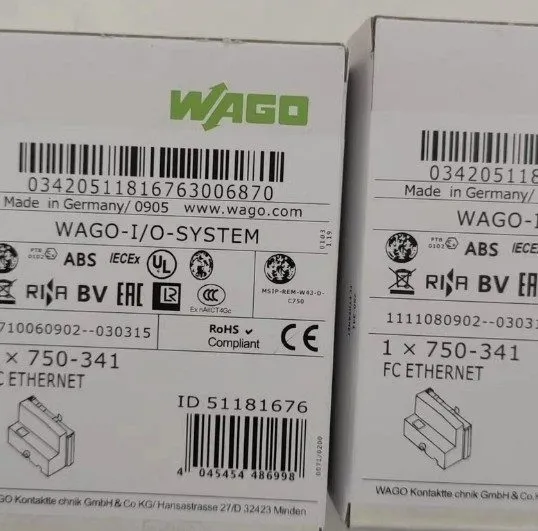 Модуль Wago 750-341 Ethernet TCP/IP 10/100MBit 24VDC Module