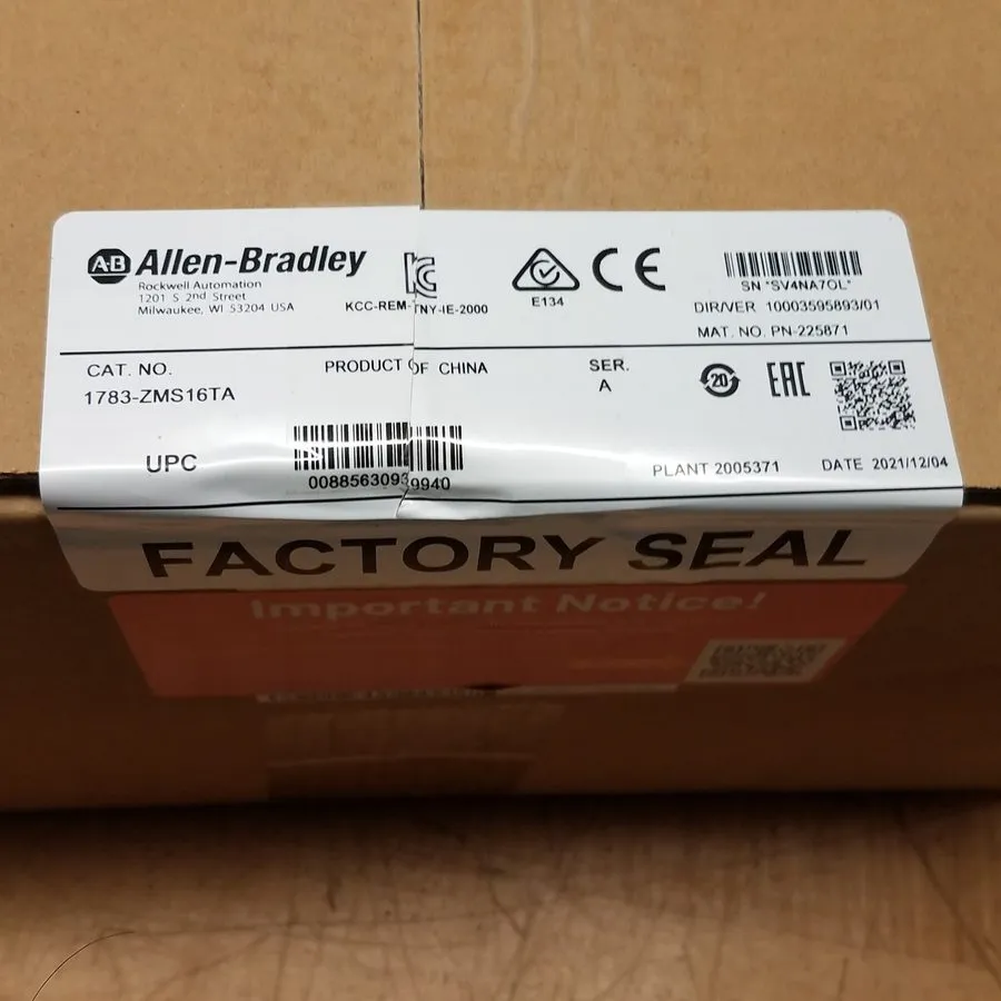Коммутатор Allen Bradley 1783-ZMS16TA Series A, Ethernet Switch
