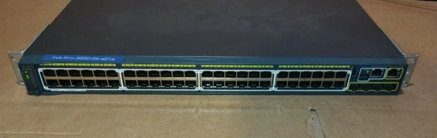 Коммутатор Cisco Catalyst 2960-S 48-Port Gigabit PoE+ 740W Stackable Ethernet Sw — фото лота 1