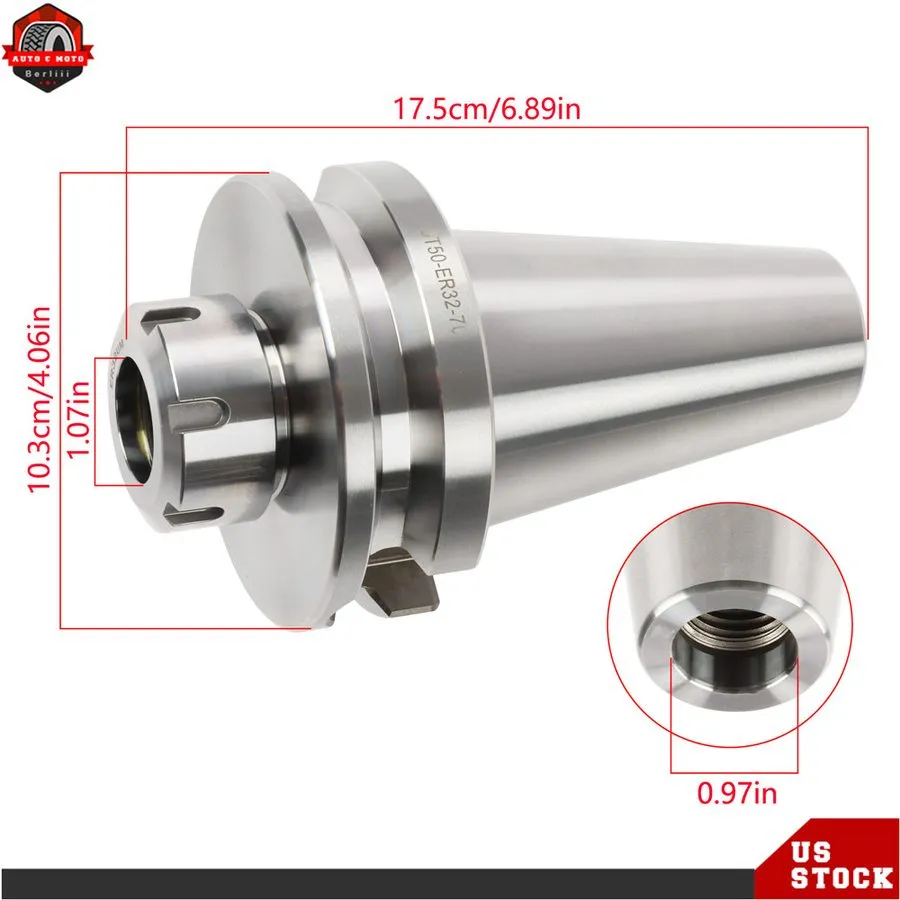 Патрон Precision BT50-ER32-70 CNC Lathe Mill BT50 Machining ER Spring Collet Chu