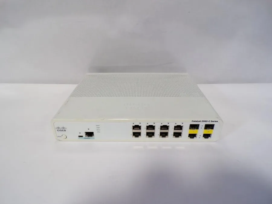Коммутатор Cisco Catalyst 2960 WS-C2960C-8TC-L 8-Ports Desktop Ethernet Switch