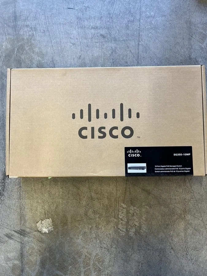 Коммутатор Cisco SG350-10MP 10-port Gigabit PoE+ Managed Switch