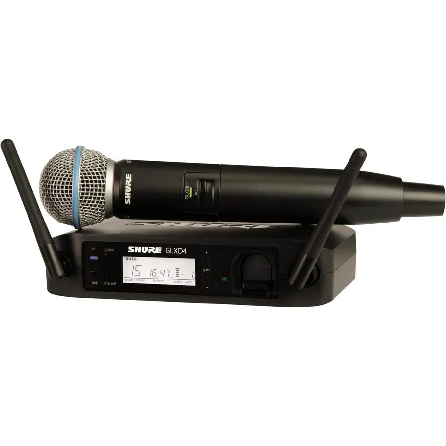 Радиосистема Shure GLXD24/B58 Digital Wireless Handheld Microphone System, Z2 24