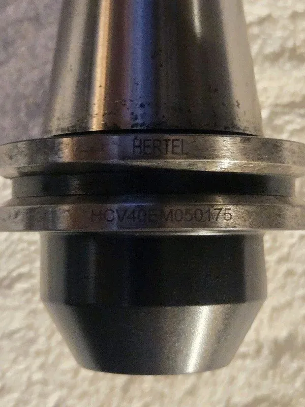 Режущий инструмент Hertel HCV40EM050175 CAT40 1/2" x 1.75" End Mill Holder — фото лота 1