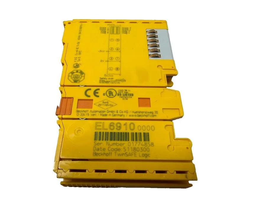 Модуль ввода-вывода EL6910 BECKHOFF EtherCAT Terminal