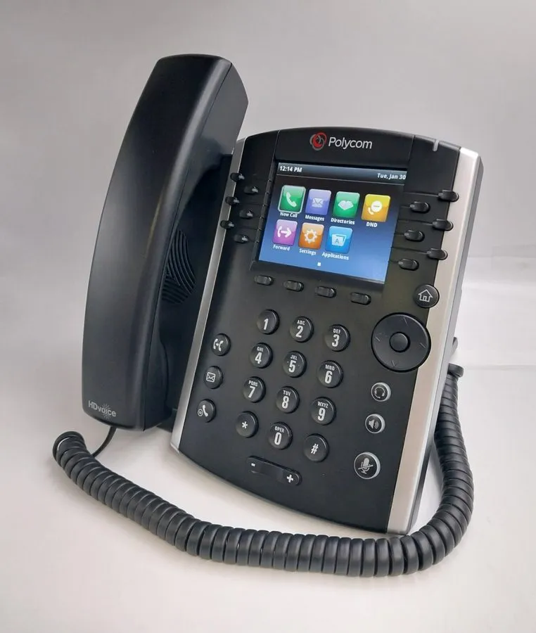 Polycom VVX401 12-Line IP Phone ( /100/1000 (15 In-Stock)