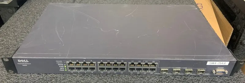 Коммутатор Dell Powerconnect 5324 24-Port External Gigabit Ethernet Network Swit