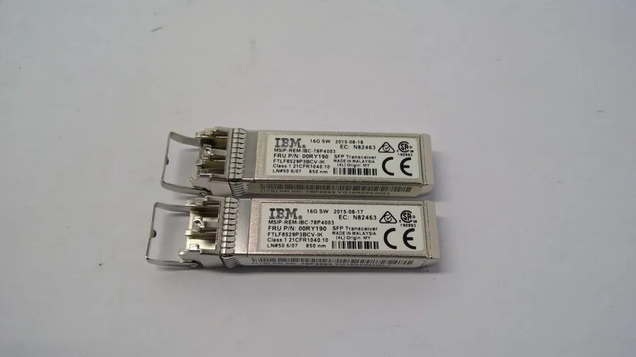 Трансивер IBM 00RY190 16Gb SW SFP+ FC Transceiver Finisar