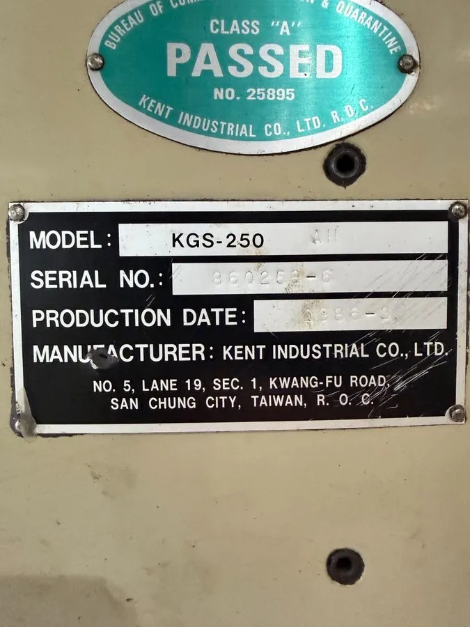 Оборудование ЧПУ Kent 8"X18" Model KGS-250 AH surface grinder machine — фото лота 2