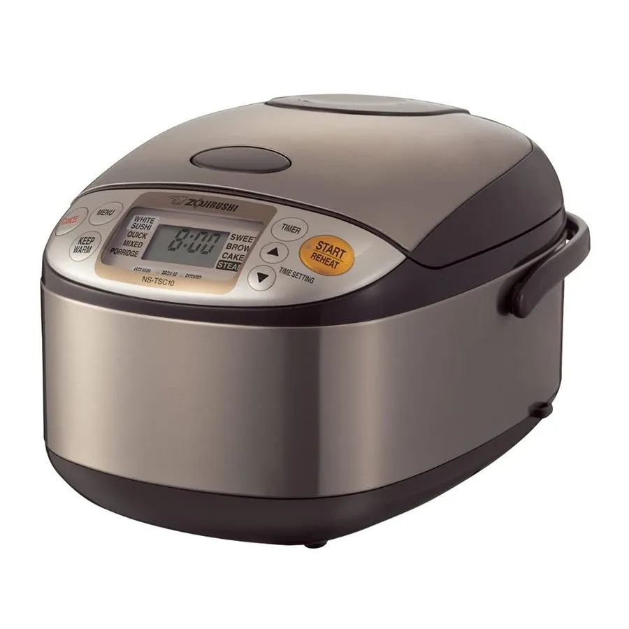 Рисоварка NS-TSC10 5-1/2-Cup (Uncooked) Micom Rice Cooker and Warmer, 1.0-Liter