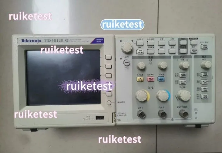 Осциллограф TDS1012B-SC Color 2 Channel LCD 100 MHz 1GS/s Digital Oscilloscope&l