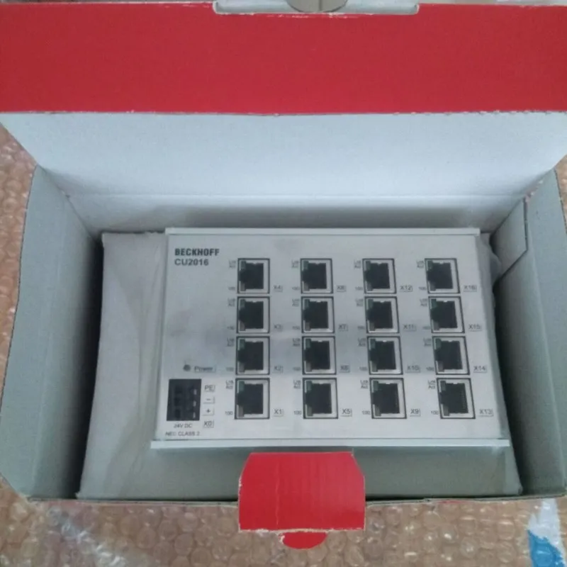 Коммутатор 1PC BECKHOFF Industrial Switch CU2016-0000 In Box#QW