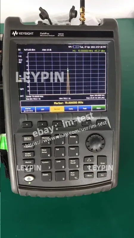 Анализатор 1pcAgilent Keysight N9918A FieldFox26.5GHz RFCable AntennaCombination