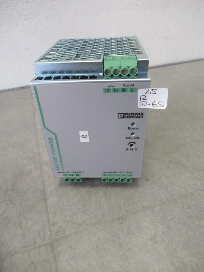 Блок питания 2866721 Quint-Ps/1AC/12DC/20 12VDC 20A Power Supply Unit