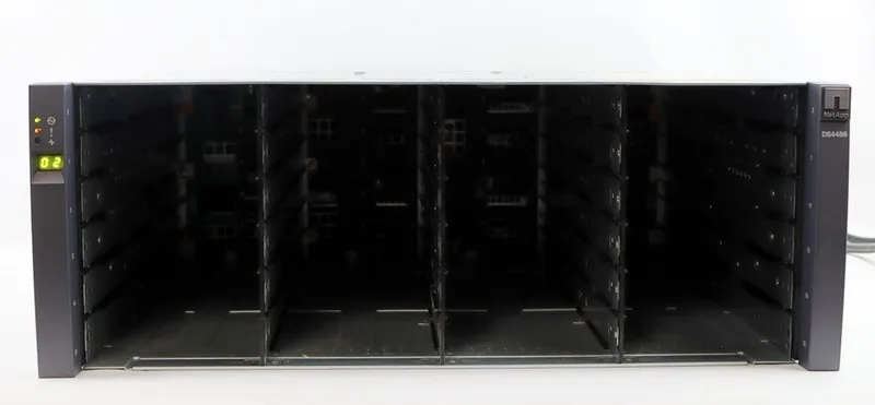 Дисковая полка Netapp DS4486 NAJ-1101 48x 3.5" Storage Disk Shelf 2x IOM6 4x 750 — фото лота 1