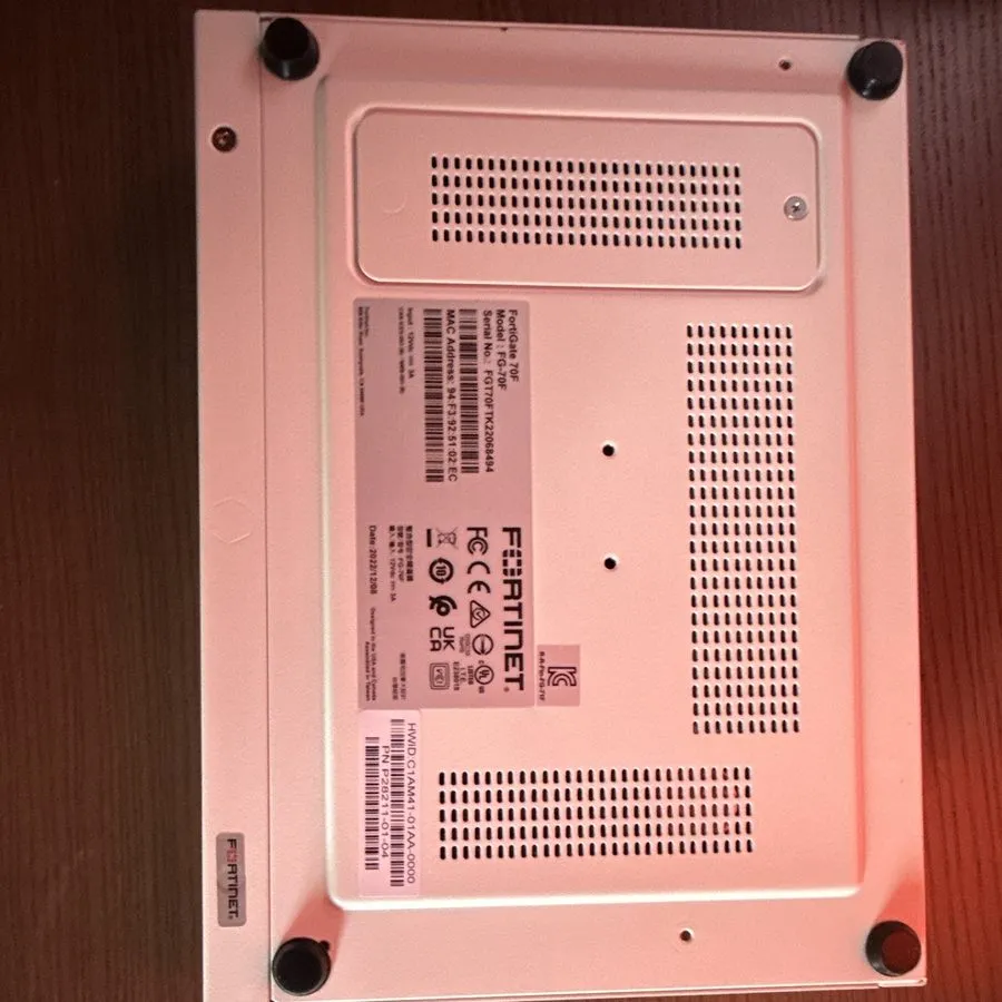 Межсетевой экран FORTINET FG-70F FORTIGATE 70F FIREWALL 9 PORTS SD-WAN PARTS