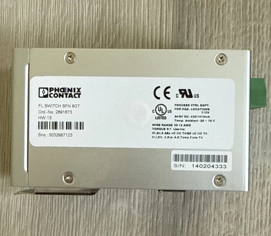 Коммутатор 2891673 Phoenix Contact FL Switch SFN 8GT / Ethernet Switch 8 ports — фото лота 1